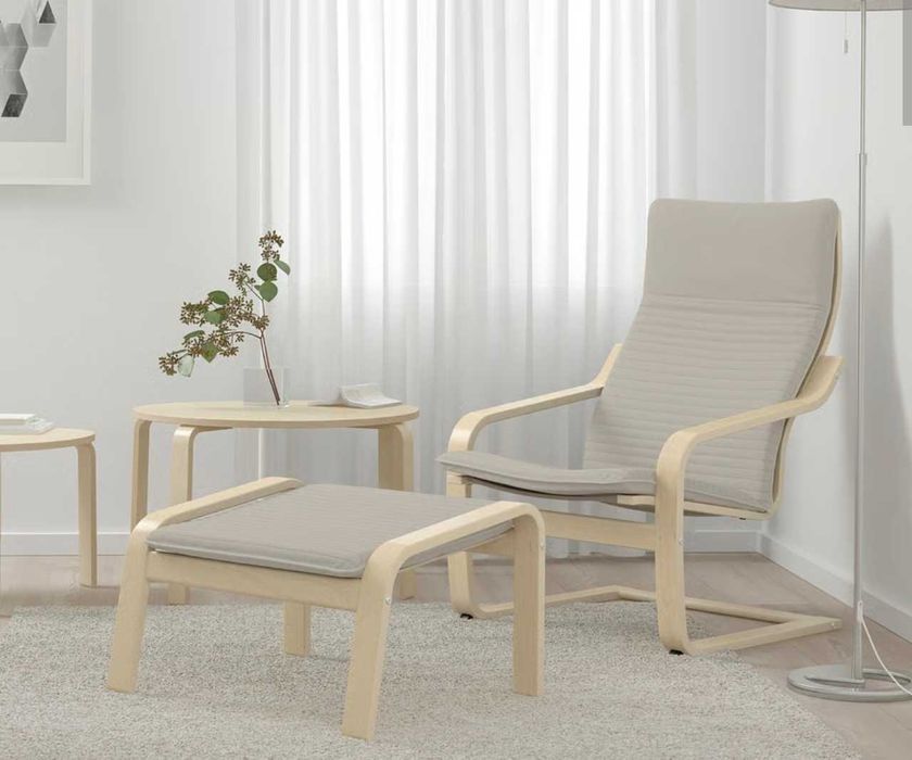 Cadeirão Ikea + apoio de pés