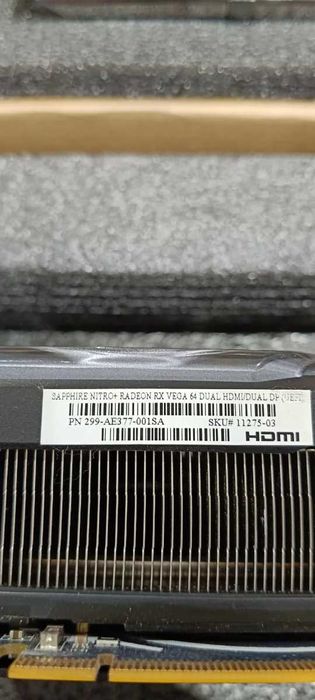 Sapphire Nitro+ Radeon RX Vega 64 8GB