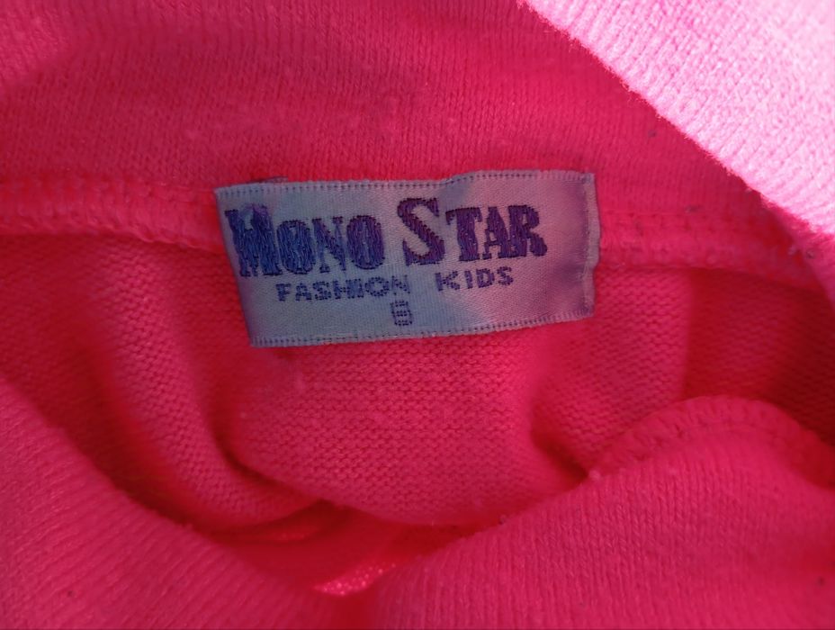 Camisola de Gola Alta com Detalhe Florido