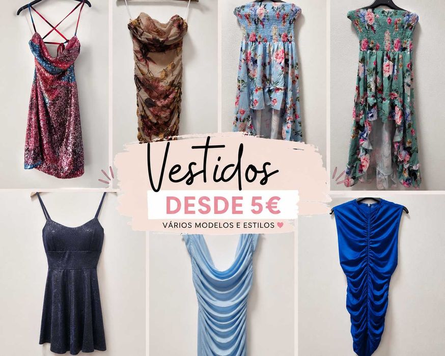 Vestidos Verão Desde 5€ - 16€ Novos!