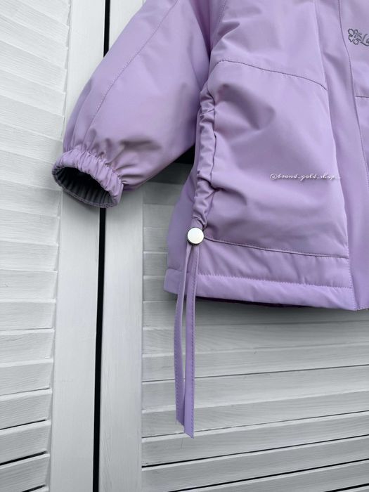 Подовжена демісезонна термо куртка Lassye для дівчинки 86-110