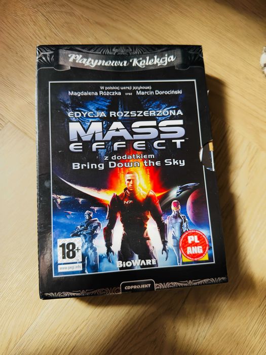 Mass Effect Edycja Rozszerzona PC Platynowa Kolekcja PL KOMPLET
