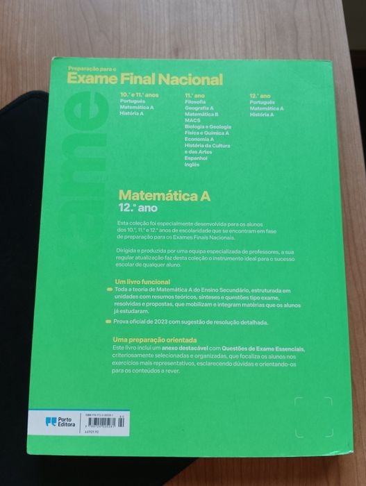 Livro de Preparação para o Exame de Matemática A