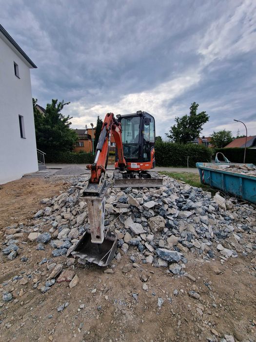 Kompleksowe usługi minikoparka 3t + wywrotka