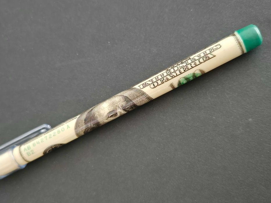 Esferográficas 100 US Dolares - Lote de 10 unidades