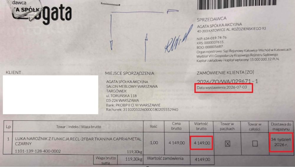 Narożnik sofa spanie NOWY