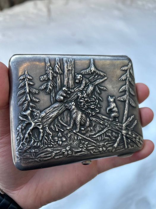 Шкатулак срібло 84