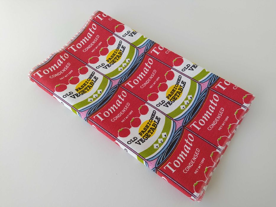 Tecido Grosso (tela/lona): 'Tomato Condensed Can'