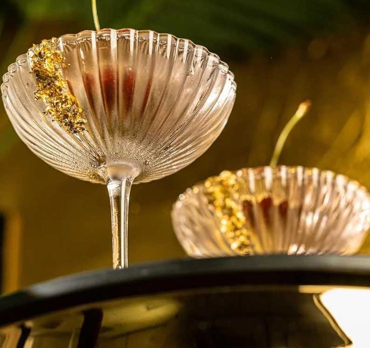 Kryształowe kieliszki do drinków 4 sztuki  Nr.EO145
