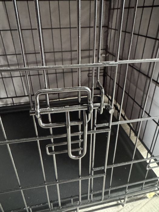 Klatka kenelowa dla psa z pokrowcem - stan idealny