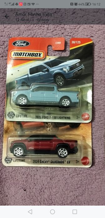 Carros Matchbox impecáveis