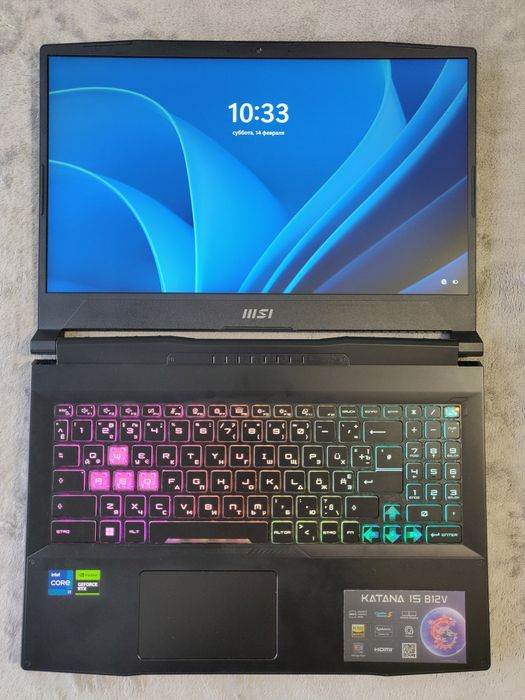 Ноутбук MSI Katana 15 B12VGK-244 (АЗУ 32GB, SSD 2TB, RTX 4070 8Gb)