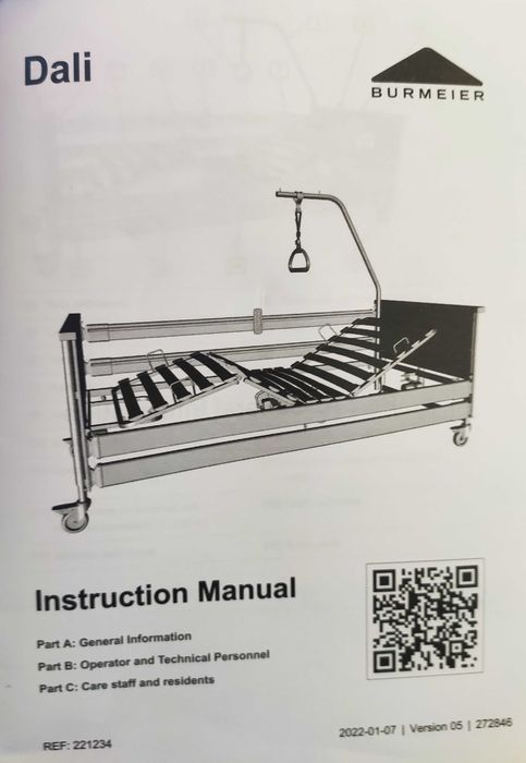DALI ECONÓMICA - Cama Articulada Eléctrica de Elevação e Inclinação