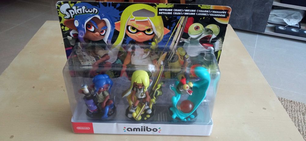 Amiibo splatton3 Legend of Zelda novo caixa fechada no