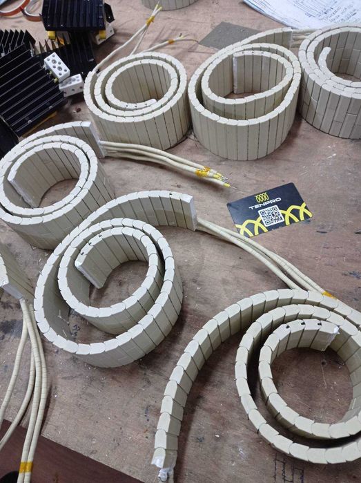 Керамический нагреватель ТЕН, Тэн для экструдера, пресса,