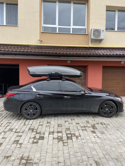 Оренда автобоксу Thule на дах та фаркоп бокс на прокат туле поперечини