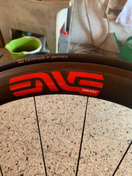 Rodas de Carbobo ENVE em bom estado - 25mm Gatorskin