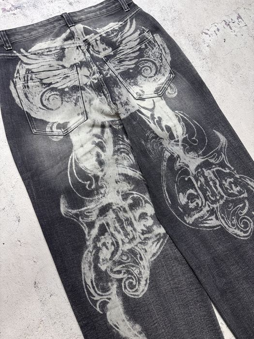 Jaded London Gothic Print XL Colossus Jeans: 3 199 грн. - Широкие