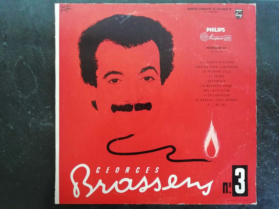Vinil Georges Brassens (3 vinis)
