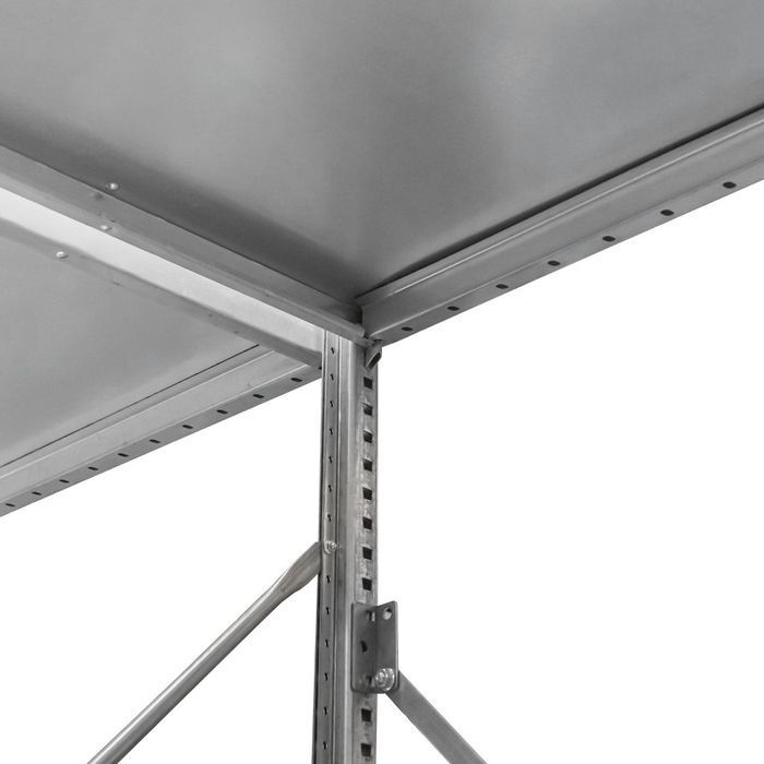 Regał magazynowy 5-półkowy STOW 275x130x60 cm moduł dostawny