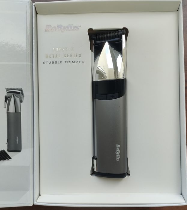 Trymer Babyliss Super-X Metal Stubble S996E czarno-srebrny