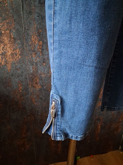 Rybaczki jeans dżinsowe rozmiar S