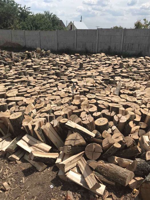 Дрова дубовые колотые с документами