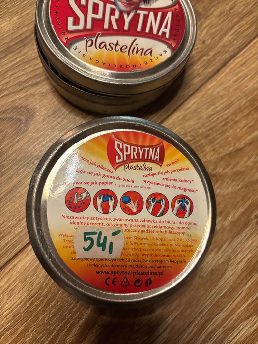 Sprytna plastelina 2 sztuki