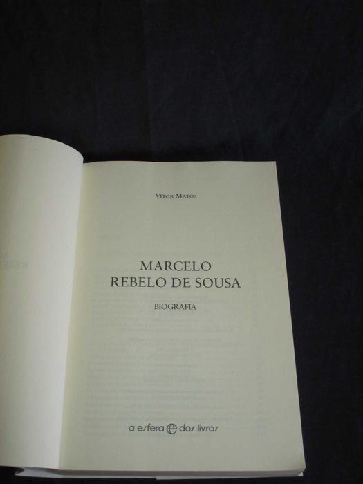 Livro Marcelo Rebelo de Sousa Vítor Matos 1ª edição