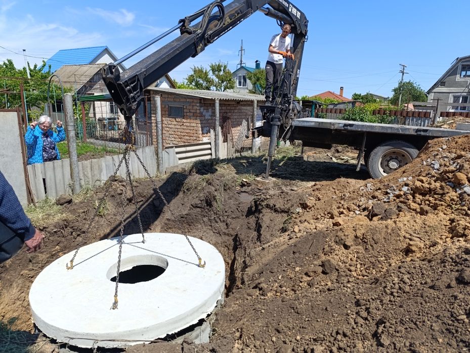Канализация, выгребная яма, сливная яма