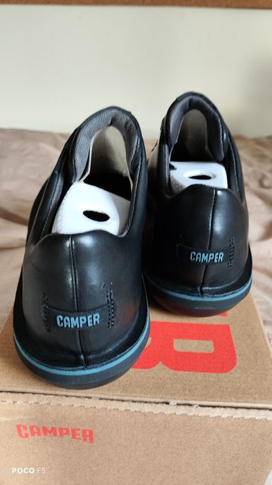 Camper Beetle czarne skórzane oxfordki rozm 43