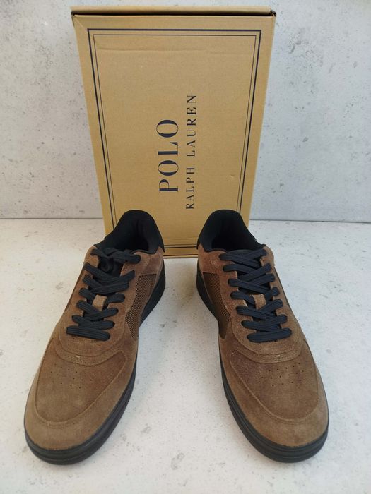Buty Polo Ralph Lauren Masters Crt -Sk -Ltl Brown
