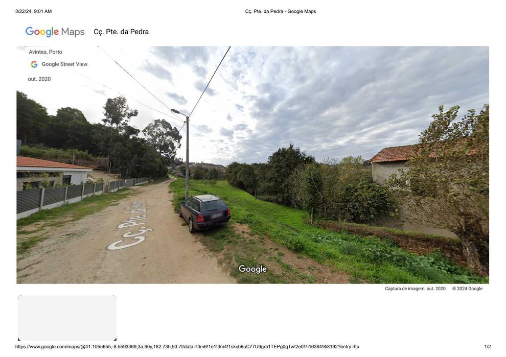 Terreno Rústico com cerca 5.500m2 em Avintes, Vila Nova de Gaia