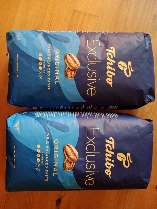 Kawa ziarnista Tchibo,kawa 2kg,kawa Tchibo ORIGINAL,kawa ziarna,dobra kawa,kawa do ekspresu do kawy