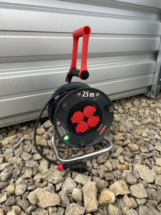 Brennenstuhl Przedłużacz Bębnowy 25m, 3x1.5mm, NOWY