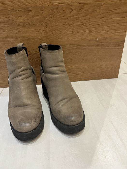 Botki skórzane 37 Wojas