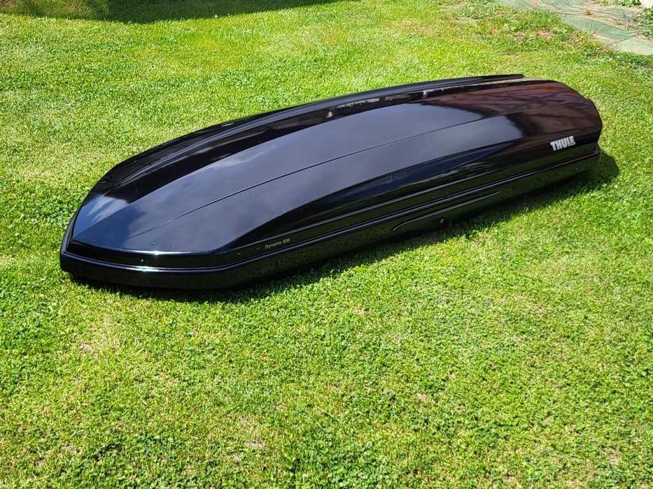 Bagażnik box dachowy Thule Dynamic 235x95x35 900 L boks dach bus na narty wędki wózek gondola