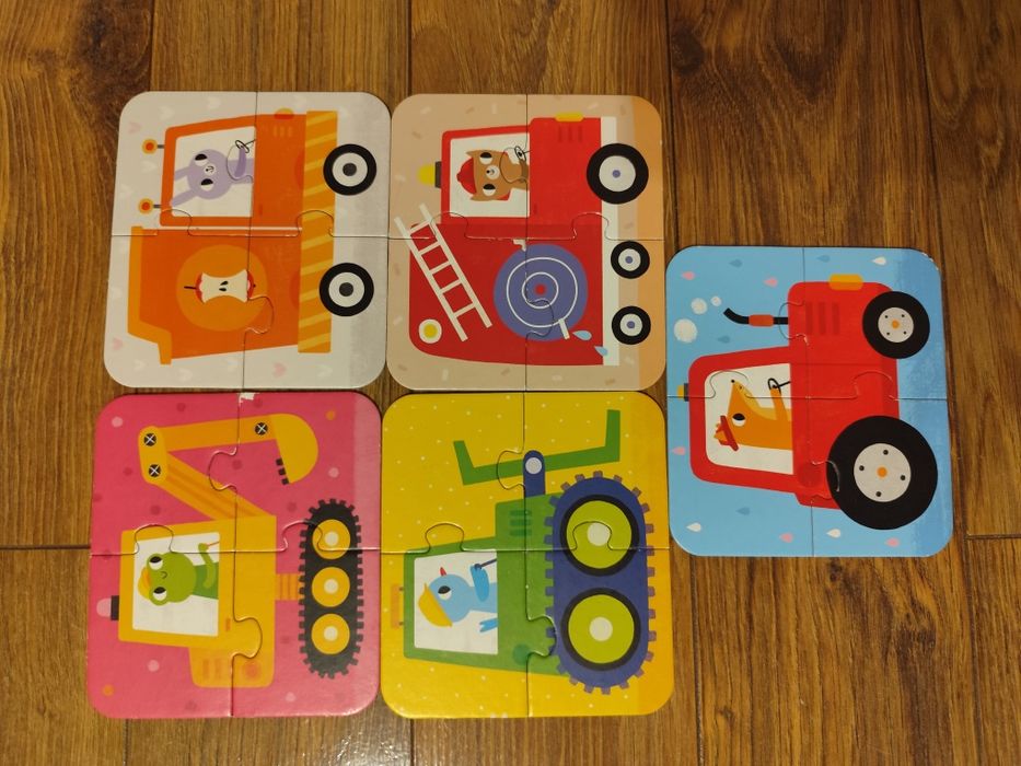 Puzzle CzuCzu Układam pojazdy dla dzieci