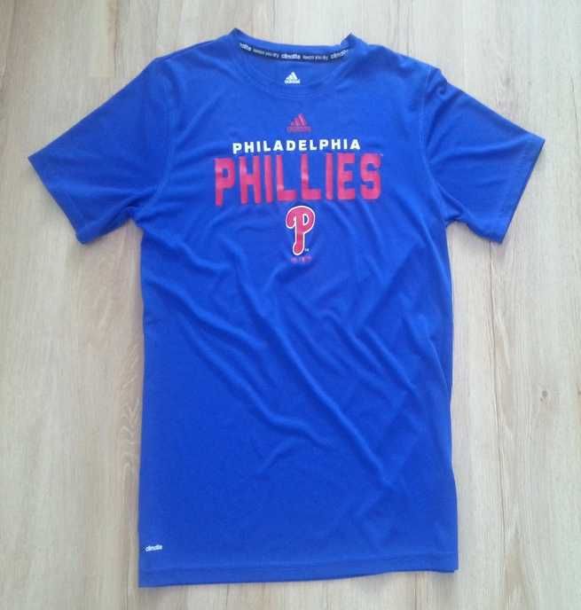 ADIDAS climalite Philadelphia Phillies Baseball T-shirt koszulka sport