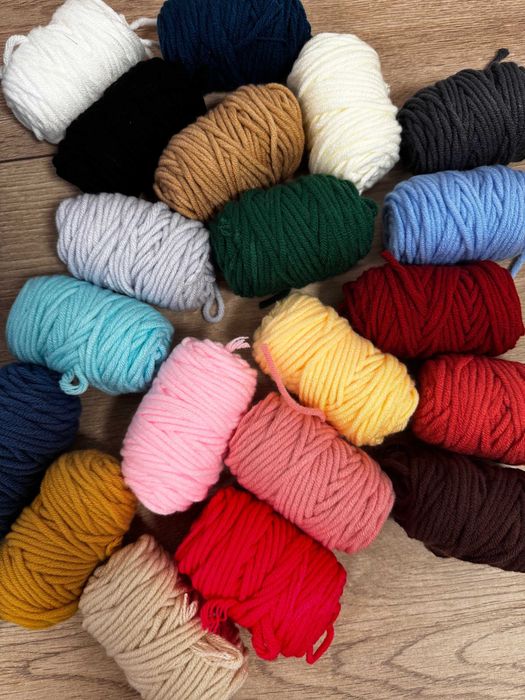 Zestaw Tufting Gun, trymer, nici, materiał, klej itp