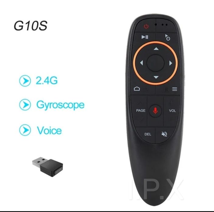 Пульт з гіроскопом та голосовим пошуком G10s(G10S Pro з підсвічування)