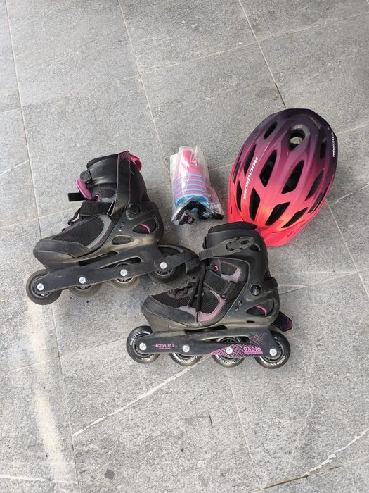Par de patins em linha