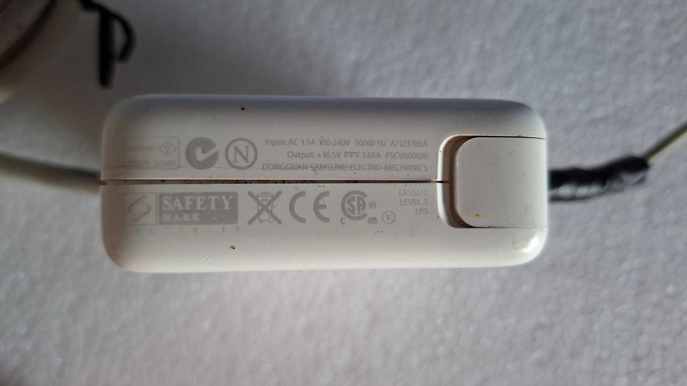 Carregador Apple Mac 60W Magsafe A1344