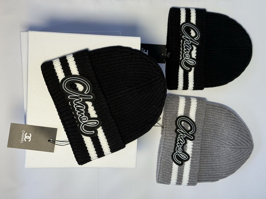 Шапка Chanel. Жіноча шапка шанель