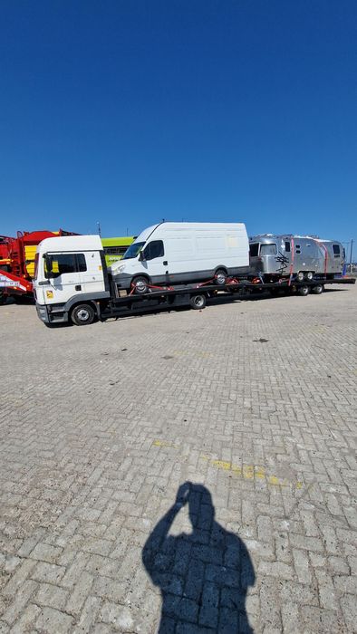 Transport Pojazdów aut pomoc drogowa z zagranicy laweta łodzi