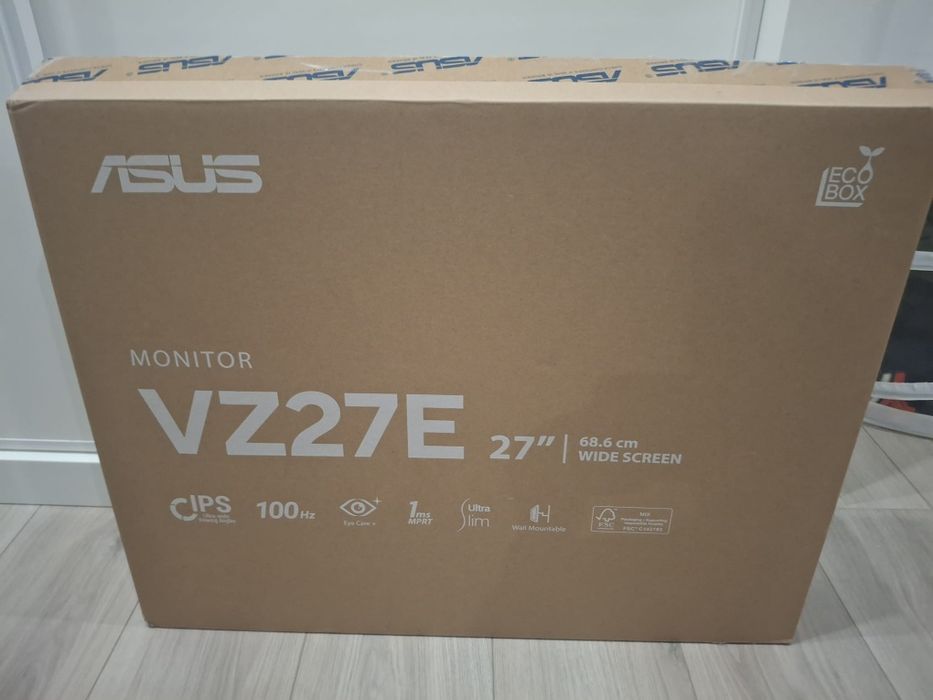 Monitor Asus 27" IPS/ 100Hz/ 1ms