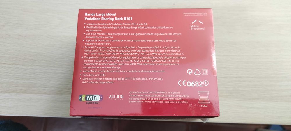 Vodafone Router Wireless Banda Larga 3G Sharing Dock R101 Hotspot