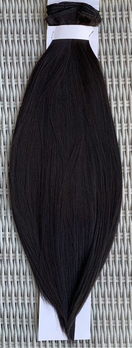 Premium Ultra włosy doczepiane, czarny, clip in, 16 klipsów 508.