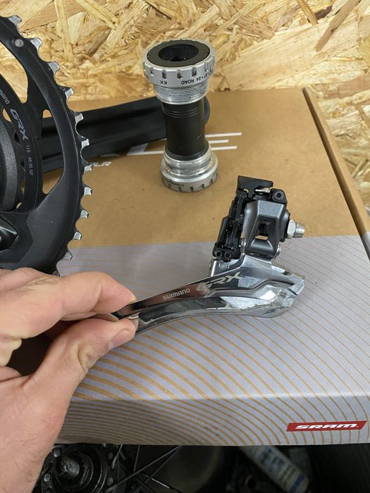 Pedaleira + BB + Mudanca Frt  - GRX