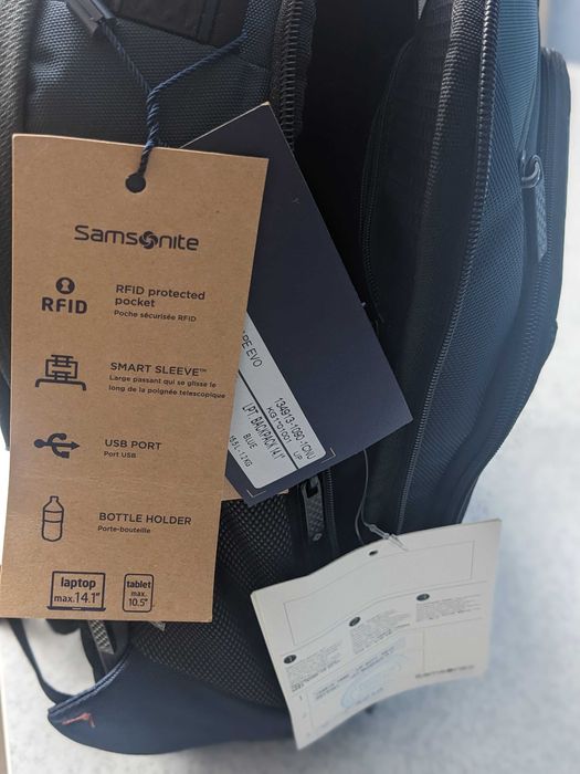 Рюкзак для ноутбука Samsonite Cityscape Evo 1390 15,6 дюйма , синий